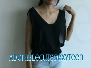 AdorableCuteSexyTeen
