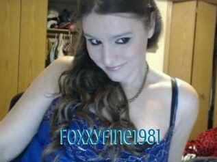 Foxxyfine1981