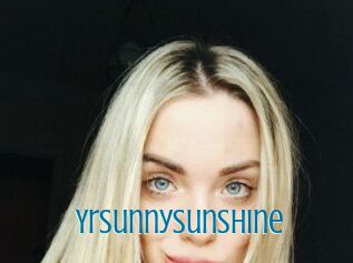 YrSunnySunshine